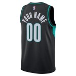 Maillot NBA Portland Trail Blazers Personnalisable Nike 2025-26 City Edition Noir Swingman - Homme